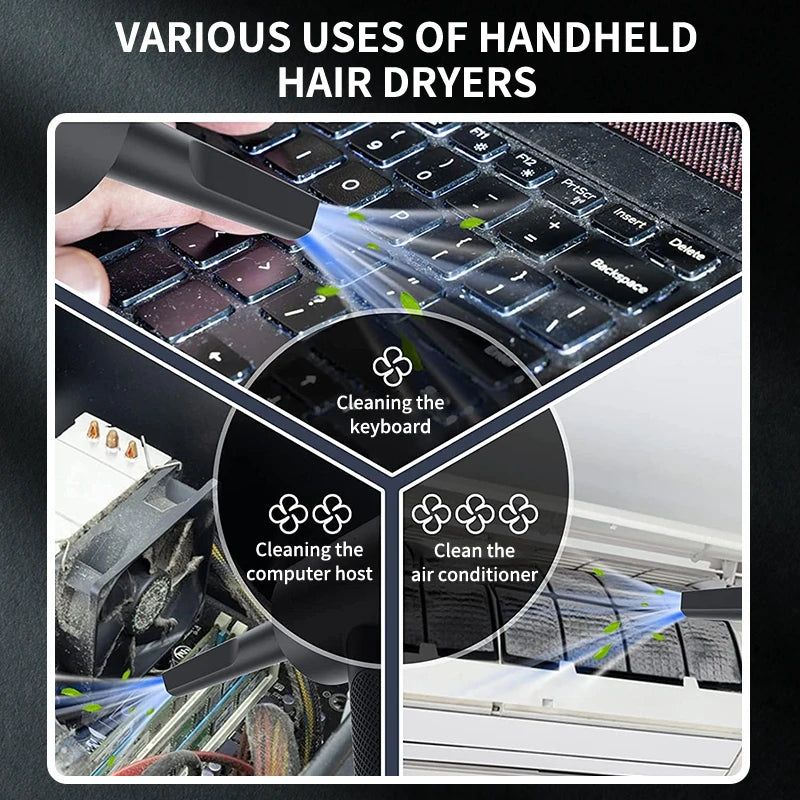 Aspirador Portátil Sin Cable – 15000PA | Para Coche, Hogar y Mascotas